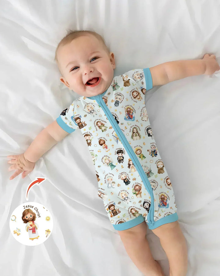 Little Saints Bamboo Shorty Zippy