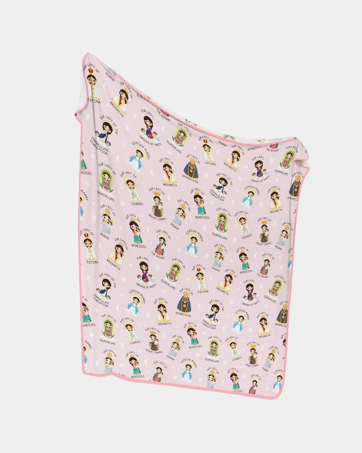 Little Marian Blessings Bamboo Blanket