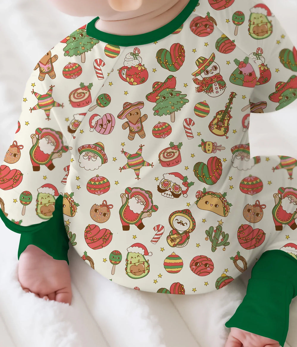 La Fiesta de Navidad Convertible Zippy , La Fiesta de Navidad Convertible Zippy - 0-3M / Green
