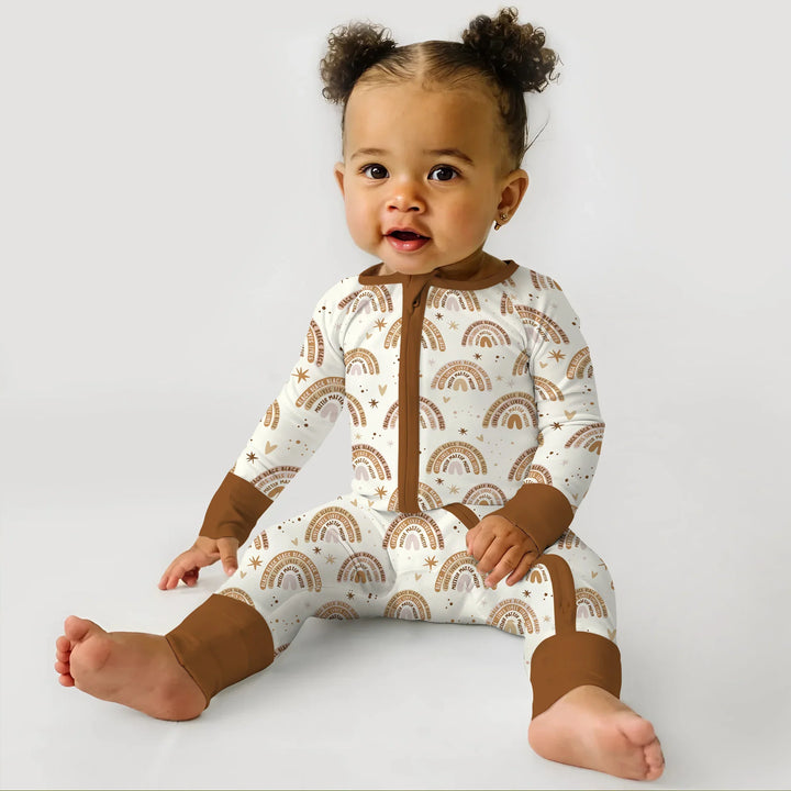 Back Lives Matter Rainbow Bamboo Convertible Zippy
