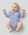 Hand Drawn Patriotic Iconic Bamboo Bodysuit