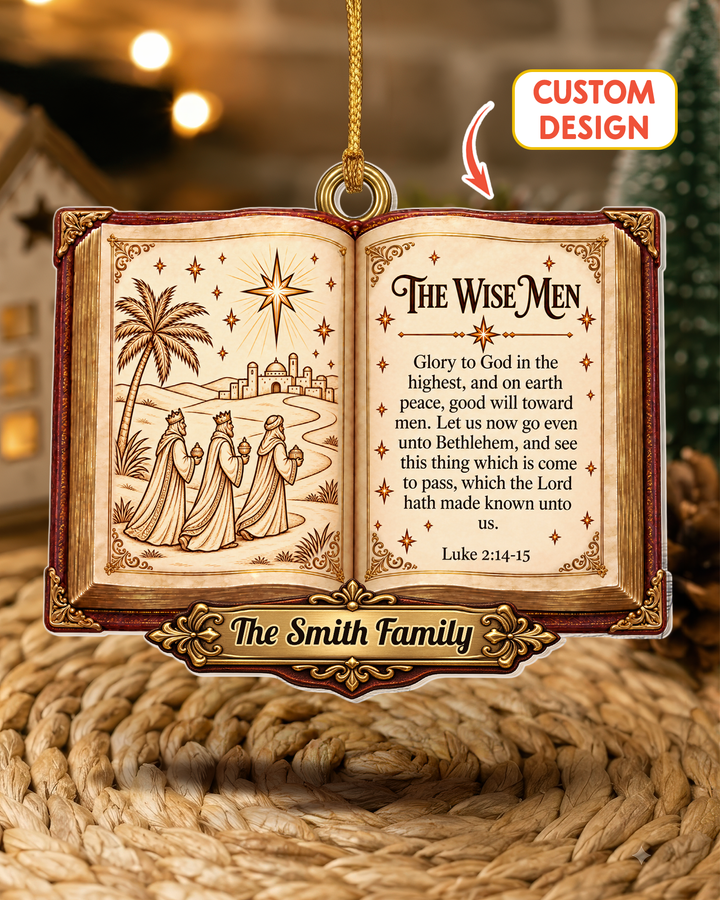 The Wise Men - Personalized Acrylic Ornament