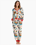 Pioneer Chickens And Roosters Bamboo Women Pajama Set