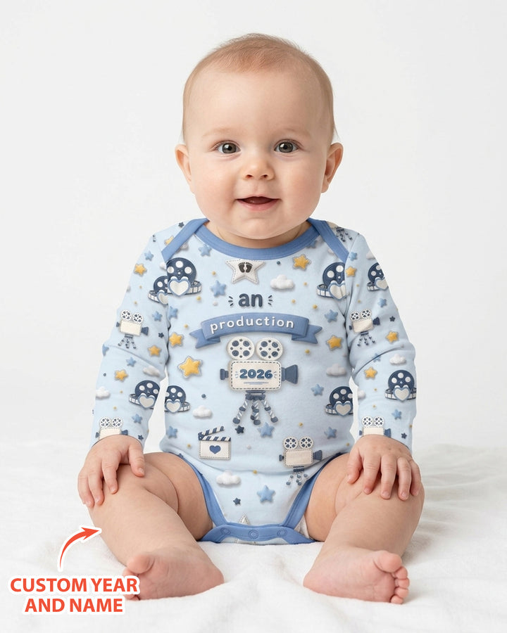 Movie Clapper Bamboo Bodysuit