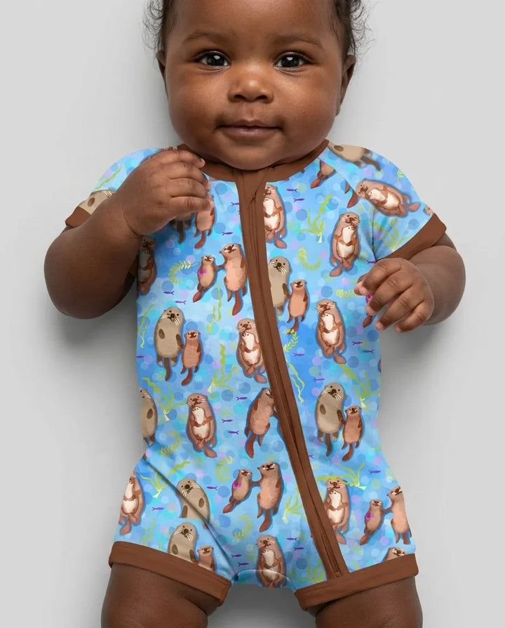 Otterly Together Bamboo Shorty Zippy
