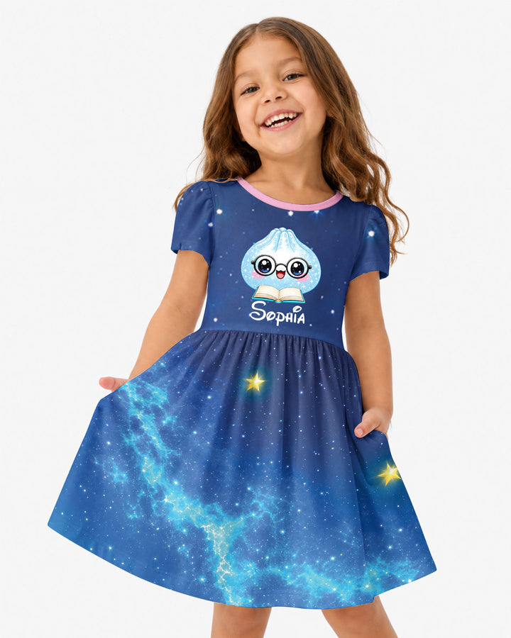 Cute Dumpling Bamboo Twirl Dress
