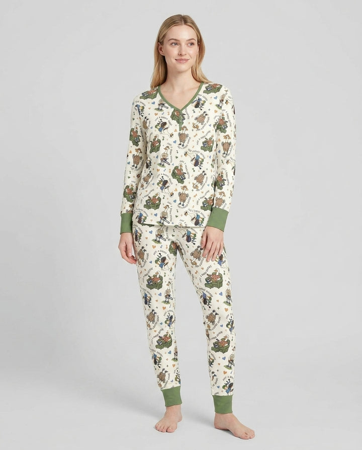 Just A Daddy Goose Family Matching Bamboo Women Pajama Set
