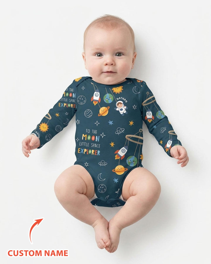Little Astronaut Big Dream Bamboo Bodysuit