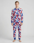 Patriot Camo Daddy & Me Matching Bamboo Men's Pajama Set