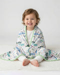 Whimsical Psalms 23 Map Bamboo Blanket