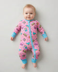 80s Retro Neon Bamboo Convertible Zippy