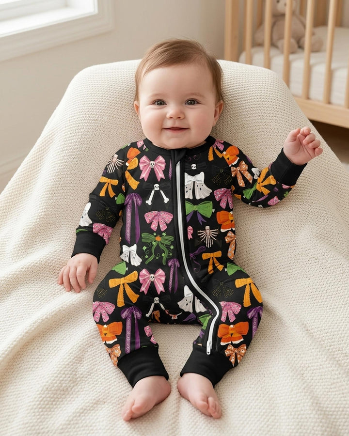Halloween Coquette Bows Bamboo Convertible Zippy