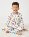 Love Needs No Words Bamboo Two Piece Long Sleeve Pajama Set