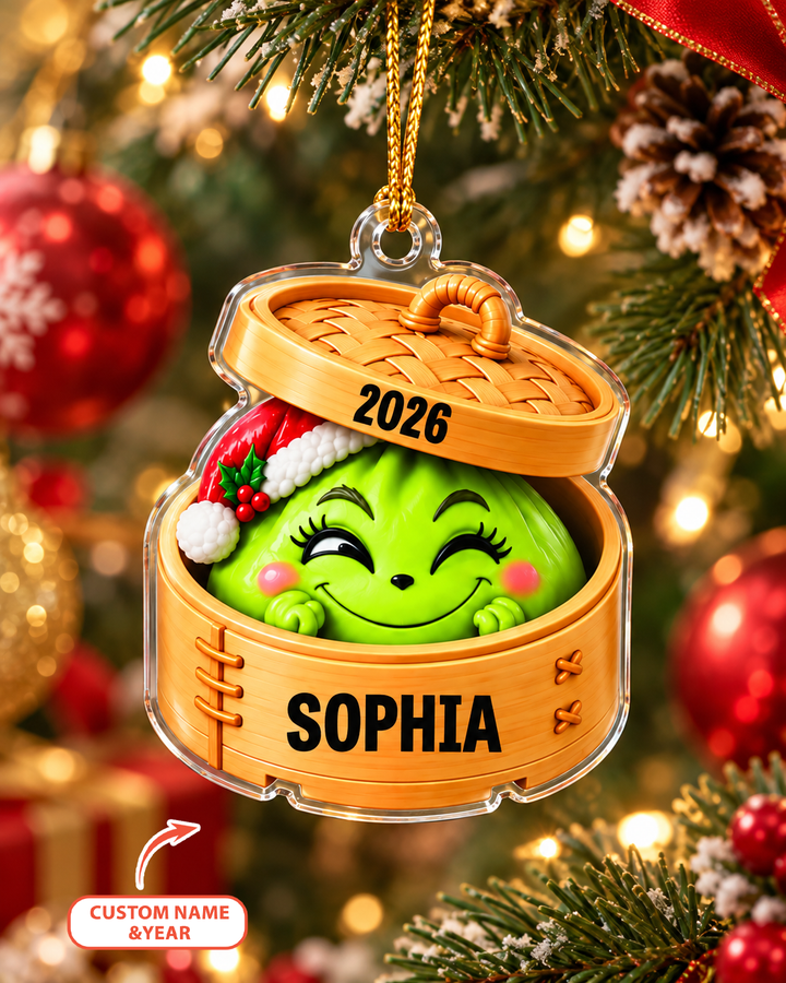 Squishies Family Acrylic Ornament