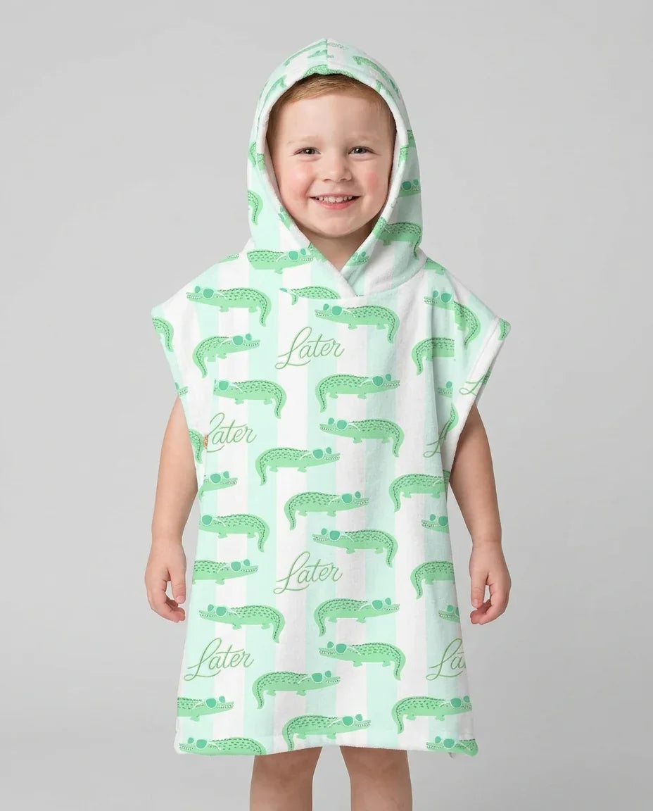 Later Gator Bamboo Swim Poncho