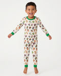 Michi Fiesta Azteca Bamboo Two Piece Long Sleeve Pajama Set