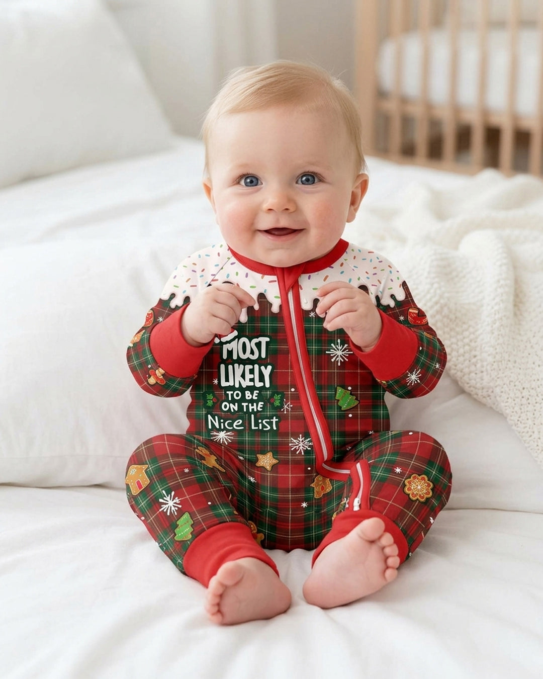 Funny Christmas Family Matching Bamboo Convertible Zippy