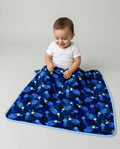 Happy Glow Fish Bamboo Blanket