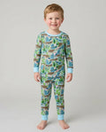 Little Dam Builders Bamboo Two Piece Long Sleeve Pajama Set