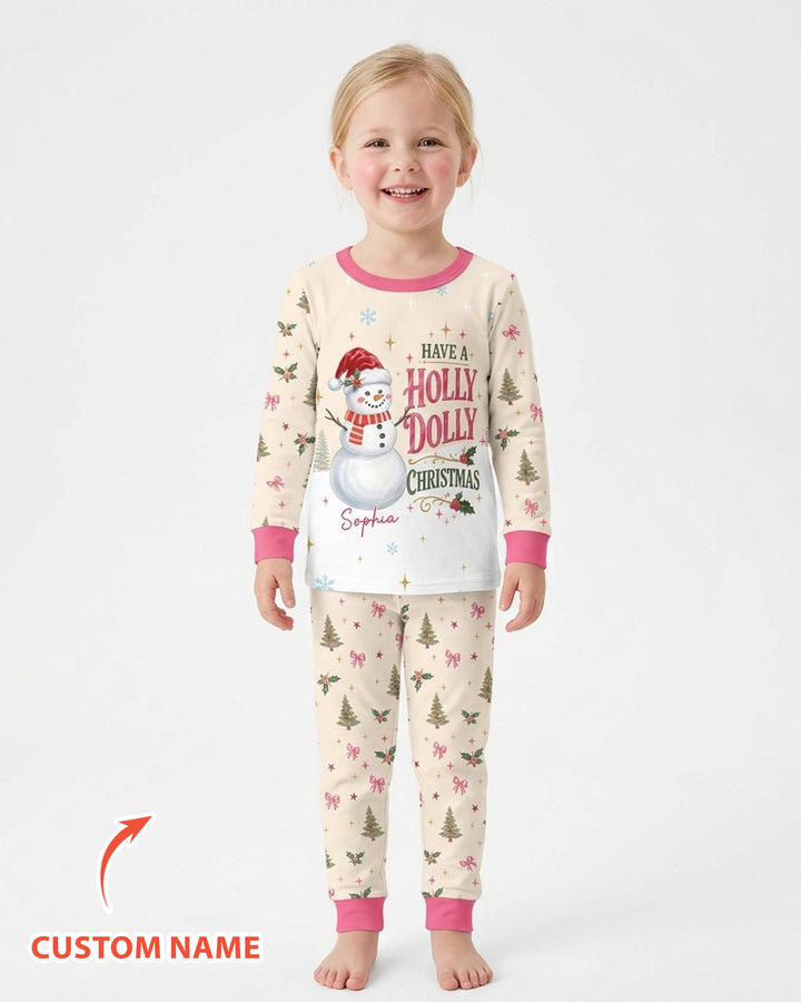 Tis The Season Bamboo Two Piece Long Sleeve Pajama Set