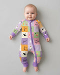Cute Halloween Patchwork Bamboo Convertible Zippy