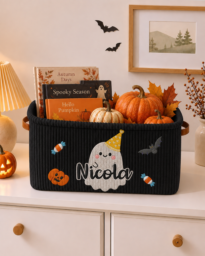Trick or Treat Shower Basket