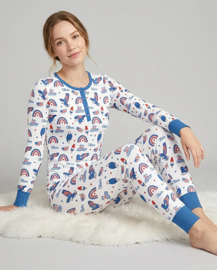 Long Live America Bamboo Women Pajama Set
