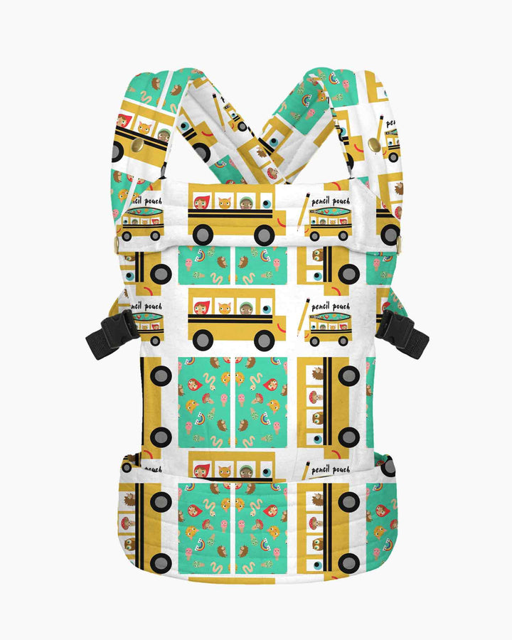 School Bus Adventures Baby Carrier