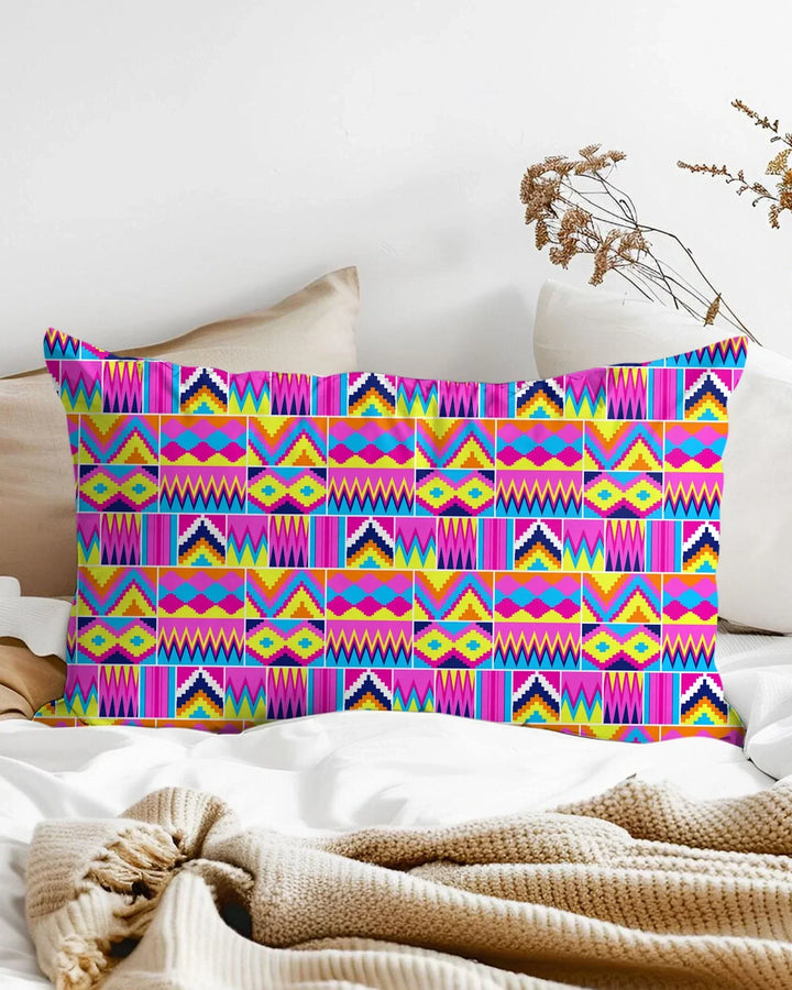 Kente Vibes Family Matching Bamboo Pillow Case