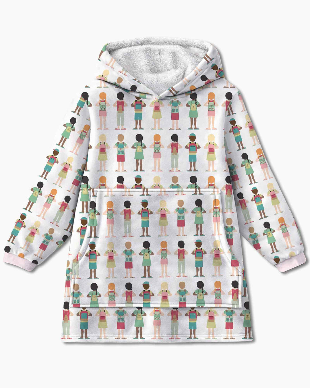 Little Friends Everywhere Bamboo Blanket Hoodie