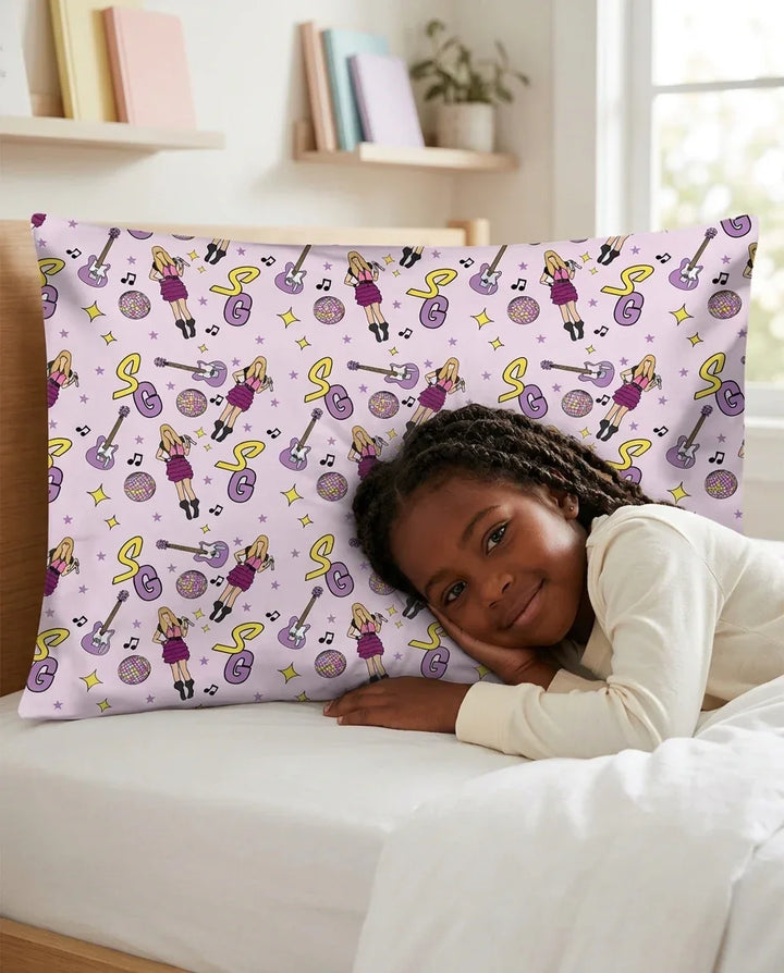 Custom Name Mini Rockstar Pillow Case