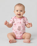 Western Cowgirl Boots And Bows Bamboo Bodysuit