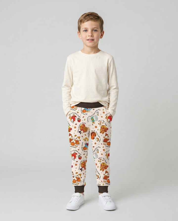 Just A Fall Goose Family Matching Bamboo Jogger