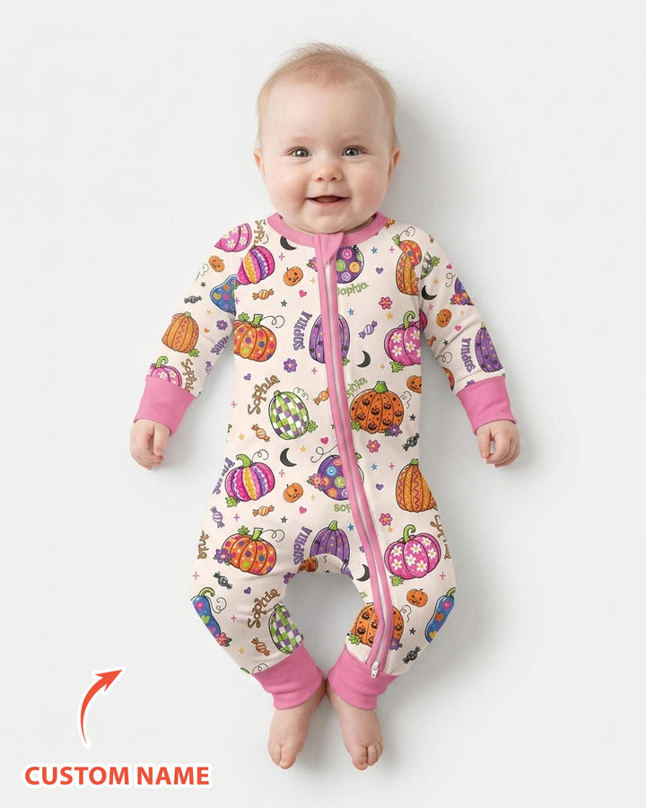 Boo-tiful Pumpkins Bamboo Convertible Zippy