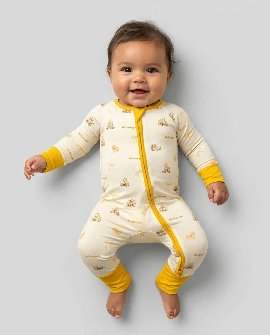 Sweat Yellow Mama Bear Convertible Zippy