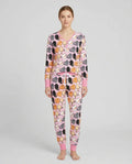 Funny Cat Butts Club Family Matching Bamboo Women Pajama Set