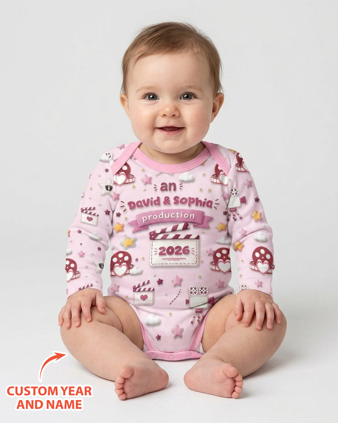 Movie Clapper Bamboo Bodysuit