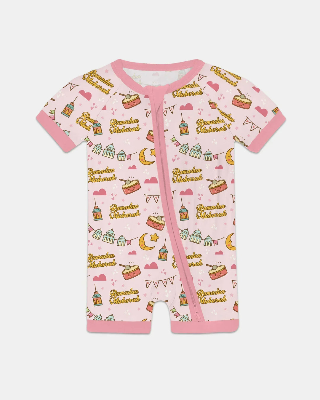 Ramadan Mubarak Bamboo Shorty Zippy