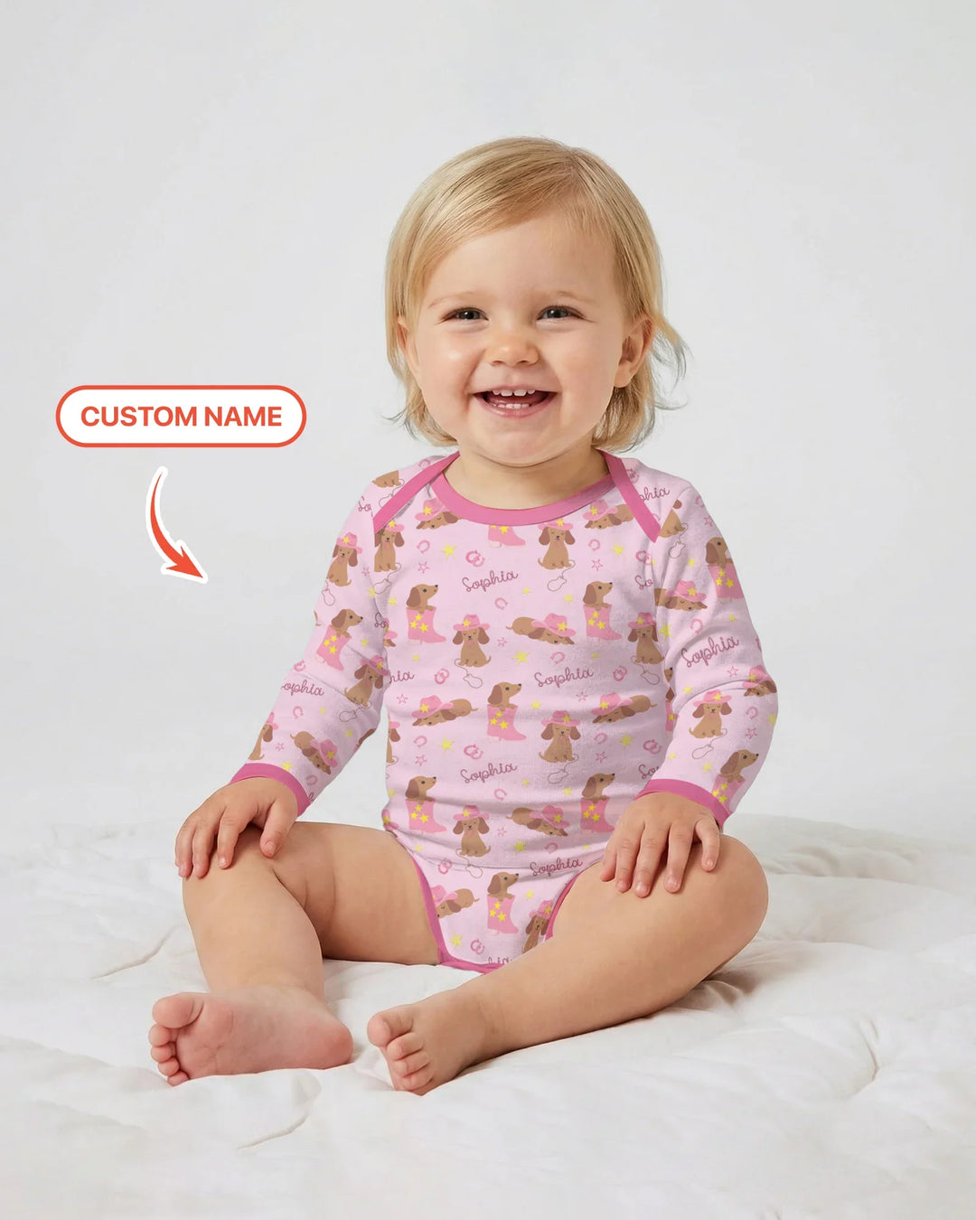Howdy Dachshund Bodysuit
