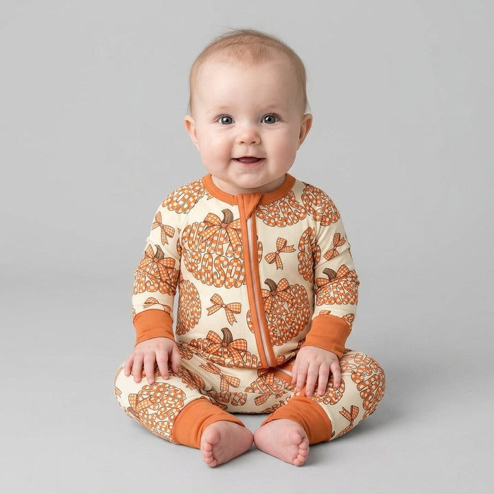 Pumpkin Season Bamboo Convertible Zippy