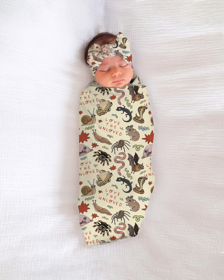 Love the Unloved swaddle blanket