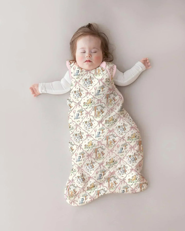 Spring Meadow Friends Bamboo Sleep Bag