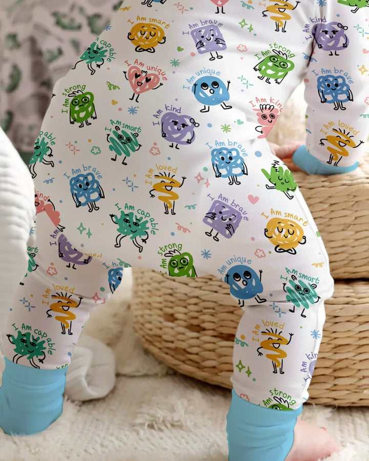 Positive Affirmations Bamboo Convertible Zippy