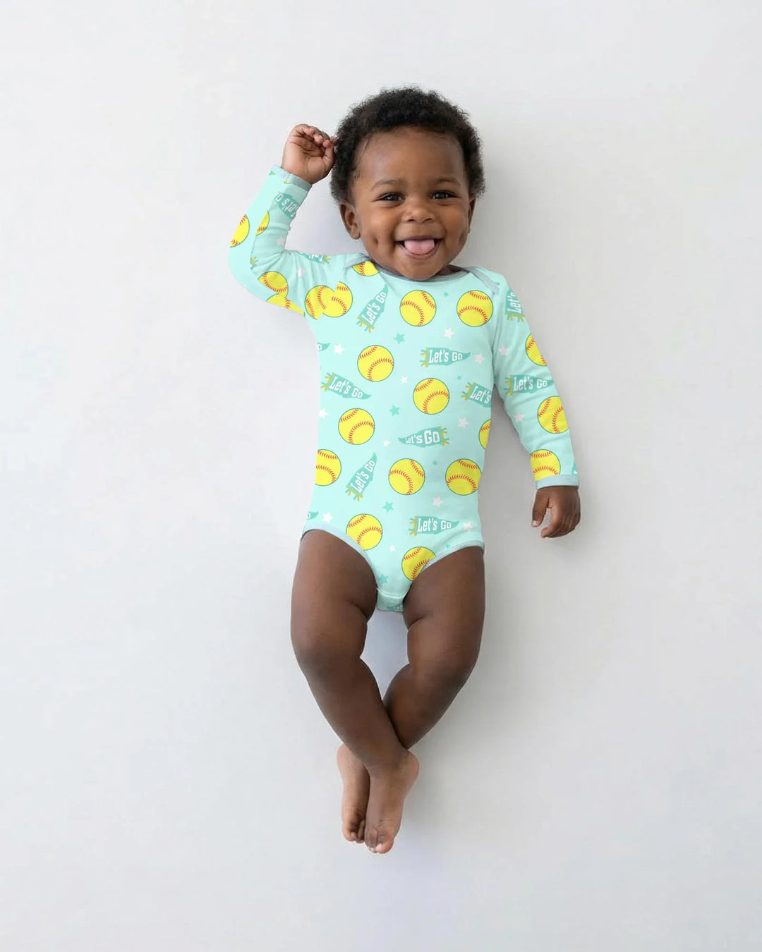 Softball Lovers Bamboo Bodysuit