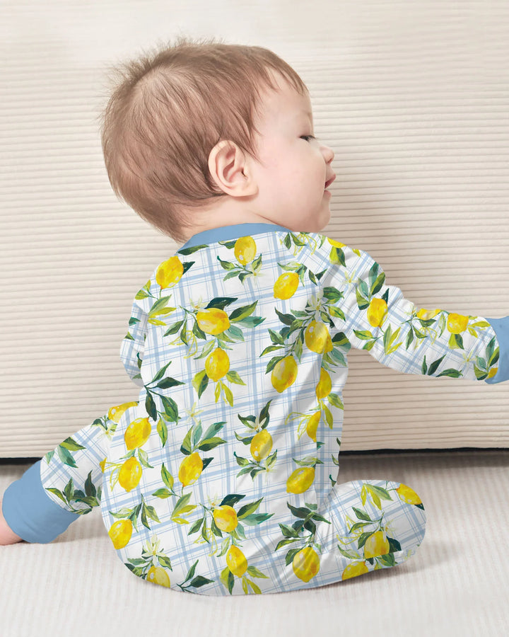 Mediterranean Lemons Family Matching Bamboo Convertible Zippy