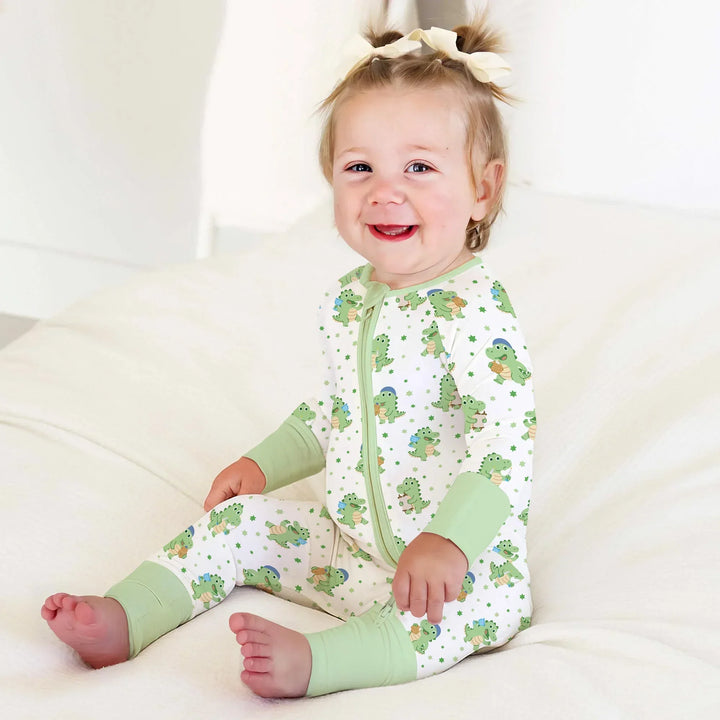 Shabbat Dinosaur Bamboo Convertible Zippy