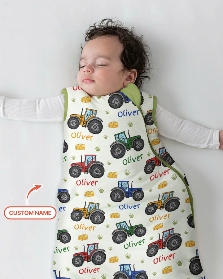Custom Name A Little Dirt Never Hurt Bamboo Sleep Bag
