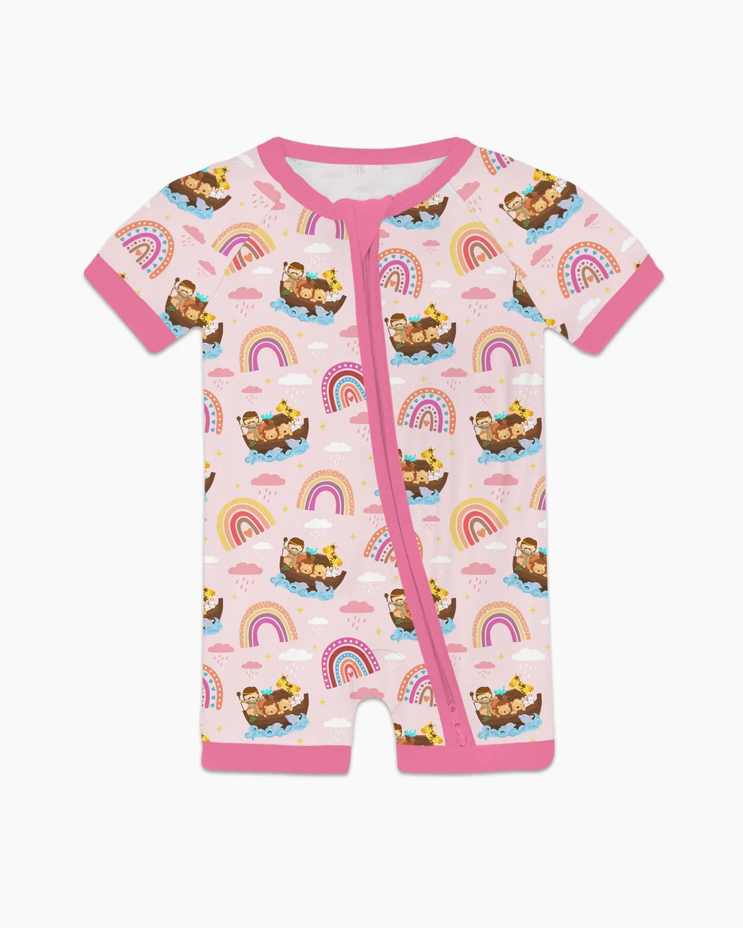 Noah’s Ark & God’s Rainbow Promise Shorty Zippy