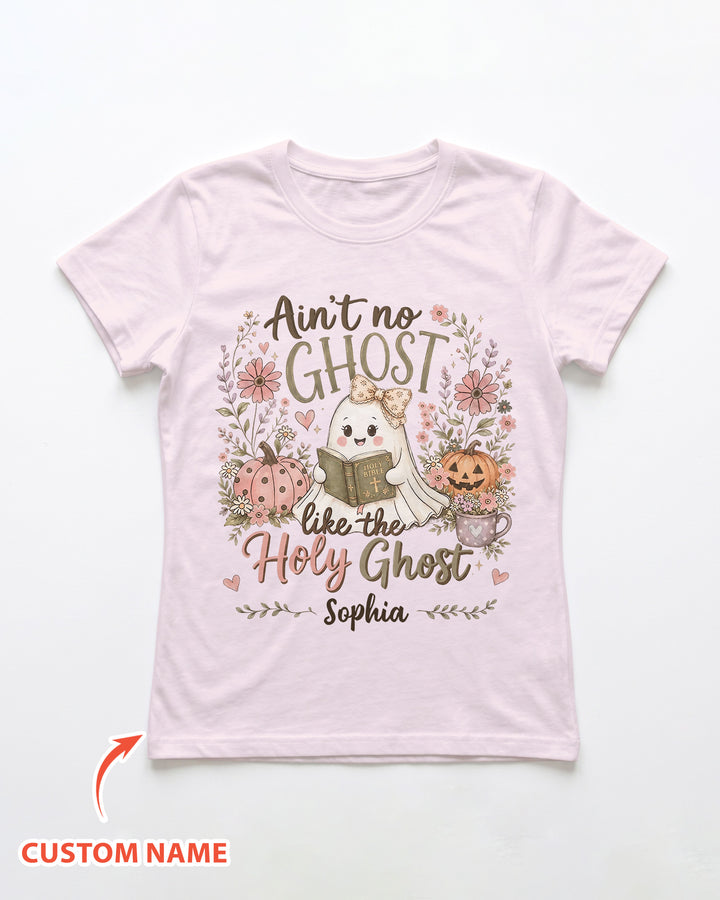 Holy Ghost Halloween Bamboo Women T-Shirt