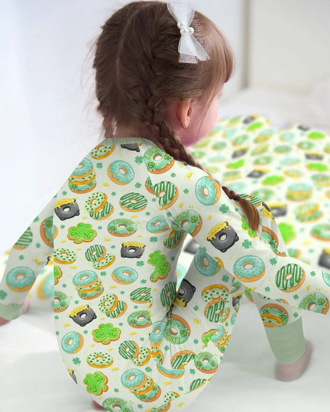 St. Patrick's Day Donut Bamboo Convertible Zippy